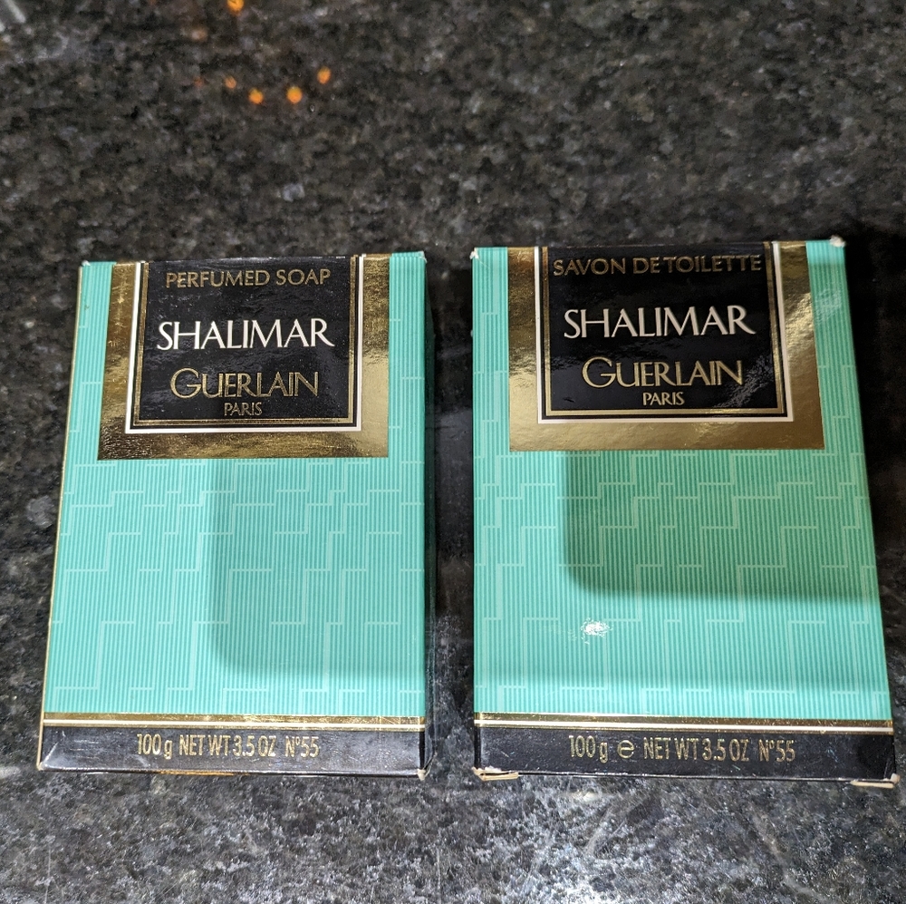 Vintage Guerlain Shalimar Soap (X2)